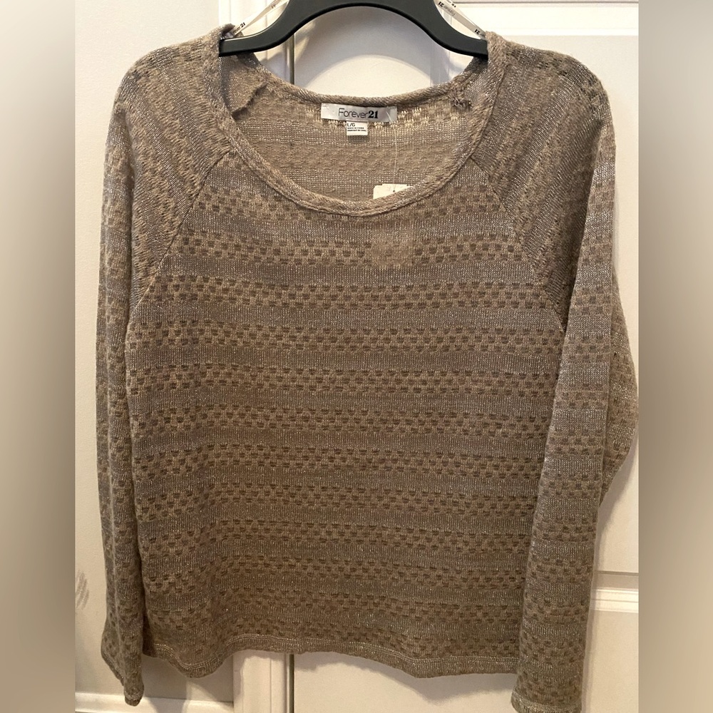 Forever 21 sweater, large, NWT